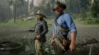 This is The ONLY Time You Will See Micah And Arthur Get Along - RDR2