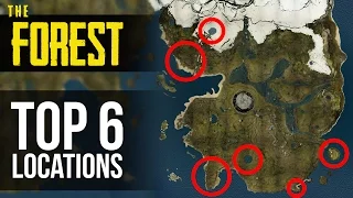 TOP 6 BASE LOCATIONS! The Forest