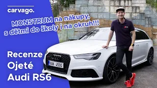 Ojeté Audi RS6 aneb naložíte manželku, děti, nákup i všechna ostatní auta na semaforu