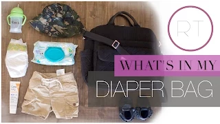 My Summer Diaper Bag Essentials | Rachel Talbott