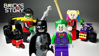 Lego review. Lego DC Batman 76159 Joker's Trike Chase speed build