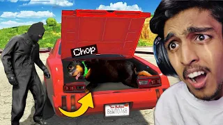 GTA 5 : Somebody KIDNAPPED CHOP ..!! (Find Chop)