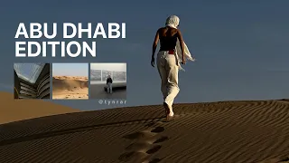 4 DAYS IN ABU DHABI. пустыня, моя утренняя beauty рутина и просто рандомные моменты уикенда