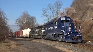 Trains on the Norfolk Southern Buffalo Line 2015