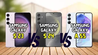 Battle of the Titans: Samsung Galaxy S23 vs S24 vs A55 - Unraveling the Flagship Trio