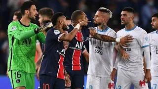 Neymar abused racially by Marseille's Alvaro!