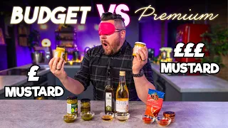 Blind Tasting BUDGET vs PREMIUM Ingredients | Where Best to Spend your Money?