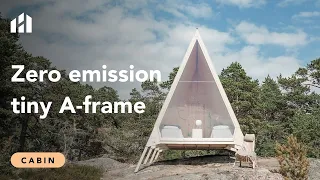 Eco Friendly Tiny A-frame Cabin - (Under 100 sq ft!)