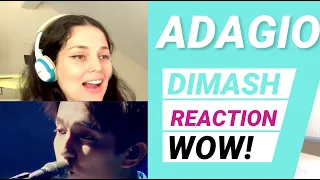 ADAGIO- DIMASH SINGER 2017 REACTION