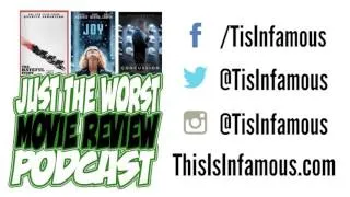 Just The Worst Movie Review Podcast #13 - The Hateful Eight, Joy & Concussion