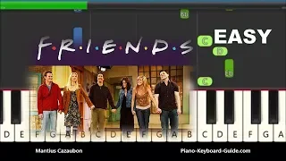 Friends Theme Song Intro Easy Piano Tutorial