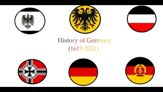 History of Germany: 1618-2021 (Portrayed by Agar io)