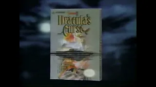 Castlevania III: Dracula's Curse NES Video Game Ad (1990)