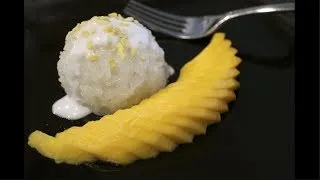 Mango & Sticky Rice Recipe  ข้าวเหนียวมะม่วง - Hot Thai Kitchen