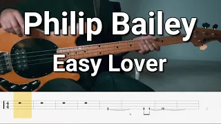 Philip Bailey - Easy Lover (Bass Cover) Tabs