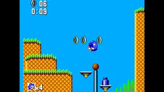 Sonic the Hedgehog (Master System) - Bridge 1: 0:17 (Speed Run)