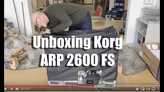 Unboxing KORG ARP 2600 FS