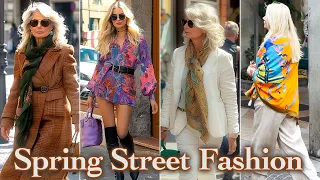🇮🇹 Milan Street Style. What Milan wears in Spring 2024. Italian Fashion VLOG  & Luxury Shopping Walk
