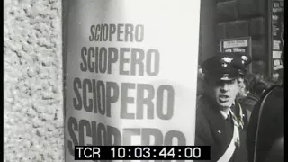Sciopero alla Rinascente - Milano, 23 dicembre 1968