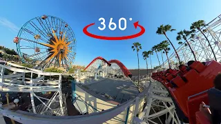 The Incredicoaster [360° VR] On Ride POV - Disney California Adventure Park