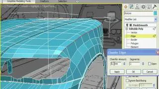 Продолжаем детализацию бампера BMW в 3Ds Max 2010 (15/26)