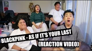 BLACKPINK - As If It's Your Last (마지막처럼) || Reaction Video