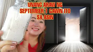 UNANG ARAW NG SEPTEMBER 1 GAWIN ITO SA ASIN-APPLE PAGUIO1