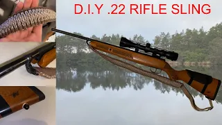 How to install a sling stud and rifle ring clip to a .22 rifle (air gun, Rim fire, centre fire)
