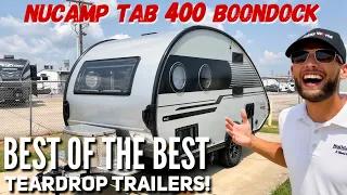 Best of the Best Teardrop Trailer! | NuCamp Tab 400 Boondock