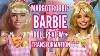 BARBIE the Movie Margot Robbie Doll Review + Repaint!