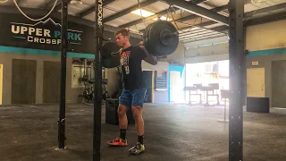 Back squat: Heavy doubles