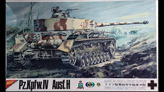 1970 Nichimo 1/30 Pz.Kpfw.IV Ausf.H German Army 25 Ton Medium Tank