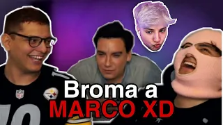 La broma de Puvlo, Cry y Pipepunk a Marco