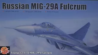 Trumpeter 1/32 MIG-29A Fulcrum review