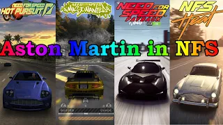 Aston Martin Models in Need for Speed Games