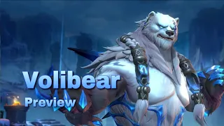 Volibear Preview | All 3d Animations | Intros, Idles etc 🎧🎶