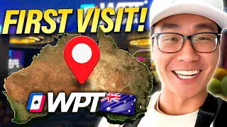 My First Time In AUSTRALIA and I Run Into QUADS?! | Rampage Poker Vlog