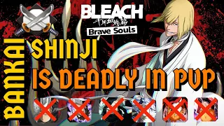 Bankai Shinji (CFYOW) is FAST! | PVP | Bleach Brave Souls