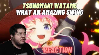 hololive Reaction: Tsunomaki Watame - What an Amazing Swing || AN ABSOLUTE SPECTACLE!!