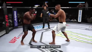 UFC 2 Mike Tyson VS Alistair Overeem