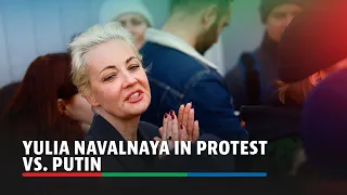 Navalny's widow takes part in 'Noon against Putin' protest in Berlin | ABS-CBN News