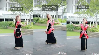 Bella Astillah menarikan pelbagai tarian Sabah | Comel😍