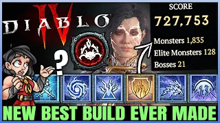 Diablo 4 - New Best INFINITE GAME BREAKING Sorcerer Build Found - OP Rank 1 Arc Lash Gauntlet Guide!