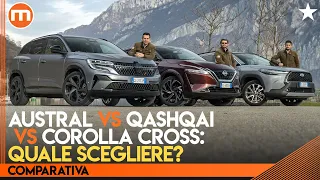 Comparativa SUV hybrid | Nissan Qashqai e-Power vs Renault Austral E-Tech e Toyota Corolla Cross 4K