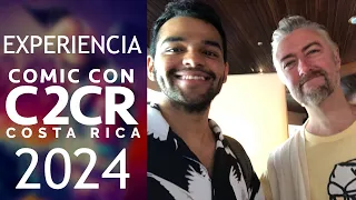 Vlog Experiencia ComicCon Costa Rica 2024, Conocí a Sean Gunn (Kraglin, Maxwell Lord)