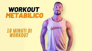 WORKOUT METABOLICO per combattere ritenzione idrica e cellulite