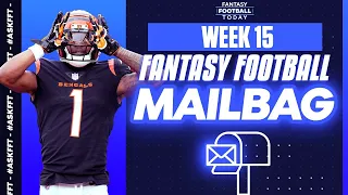 NFL Week 15 Preview: Mailbag, Latest News & Fantasy Cops! | 2022 Fantasy Football Advice