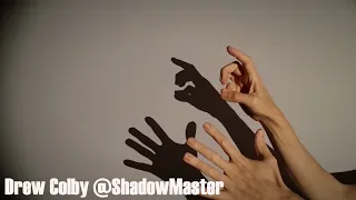 Man in a hat Hand Shadow Tutorial