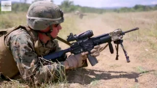 US Marines - Mortars & Squad Attack Drills