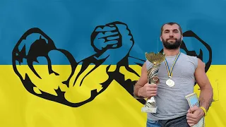 Чемпионат Украины по армрестлингу 2021 | Гамаза А. (Павлоград) правая рука | категория 70 кг